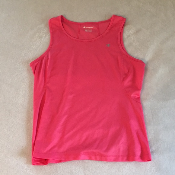 Champion Women/'s Double Dry Heather Gray Tank Top Activewear NWT size XL